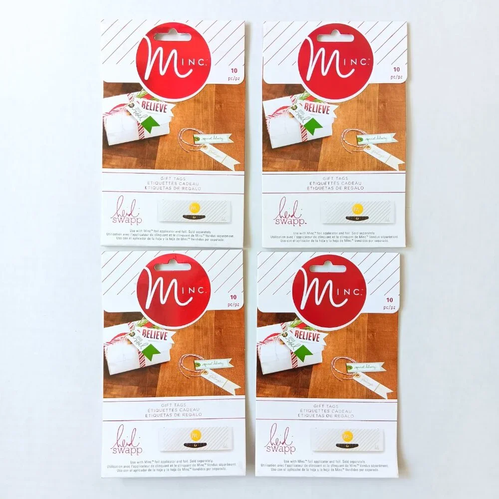Lot of 8 Heidi Swapp American Crafts Minc Christmas/Holiday Items